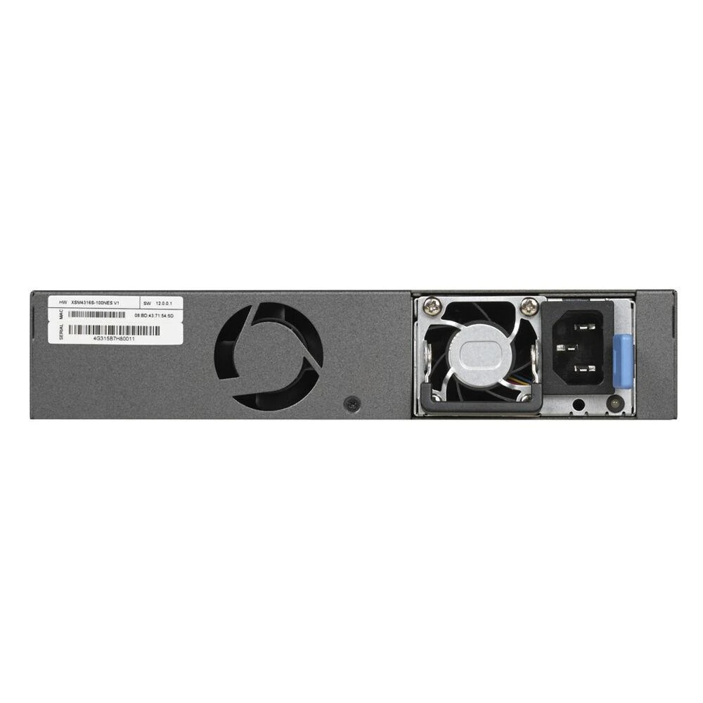 Šakotuvas Netgear Switch M4300-8X8F (XSM4316S-100NES) Valdomas L3, Montuojamas ant stovo, 10 Gbps (RJ-45) jungtys 8, SFP+ jungtys 8, Maitinimo tipas Vienvietis
