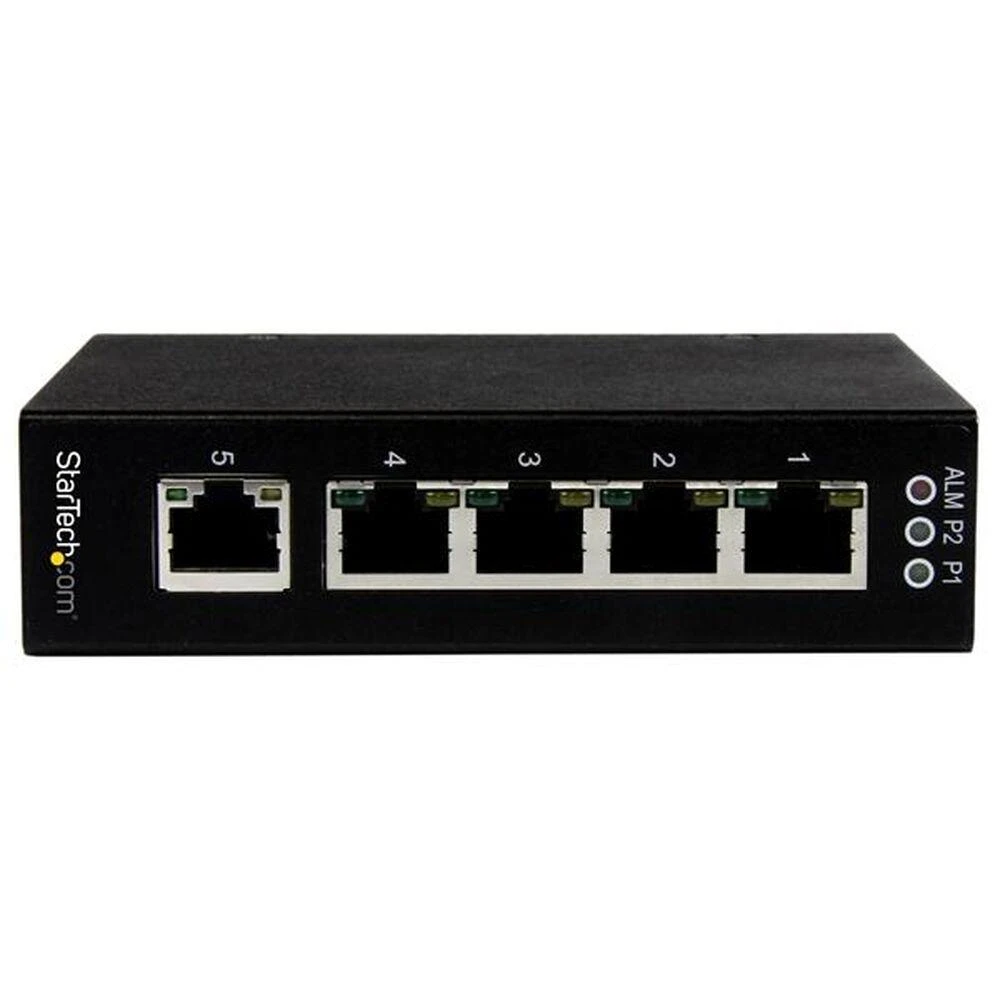 Šakotuvas StarTech 5PT INDUSTRIAL GIGABIT SWITCH - GIGABIT NETWORK SWITCH