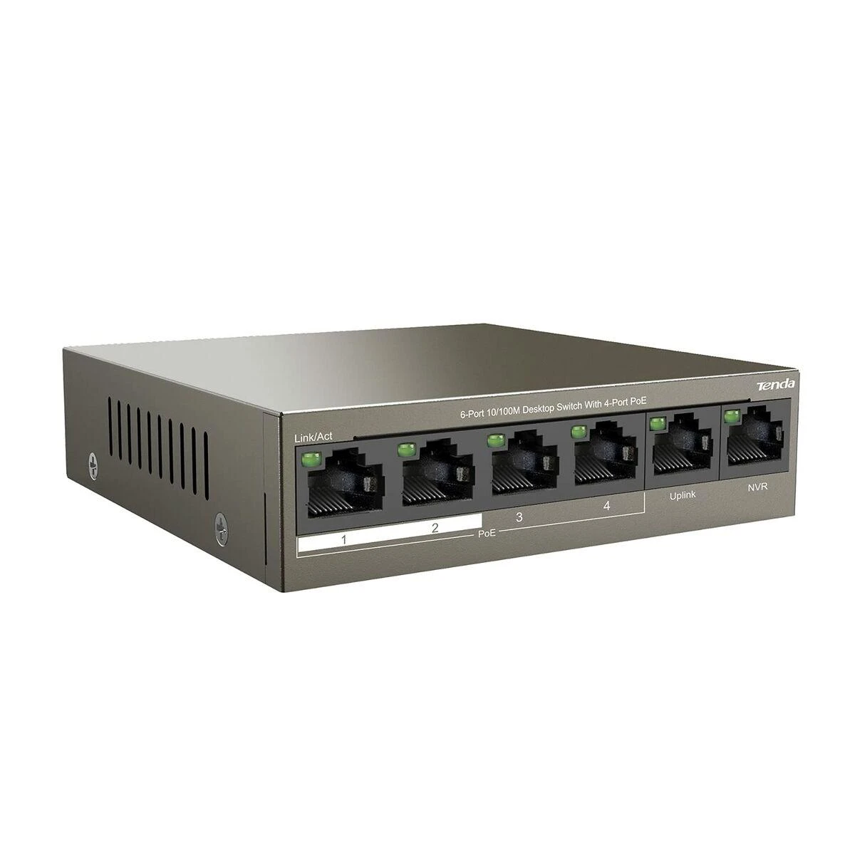 Šakotuvas Tenda TEF1106P-4-63W PoE adapter