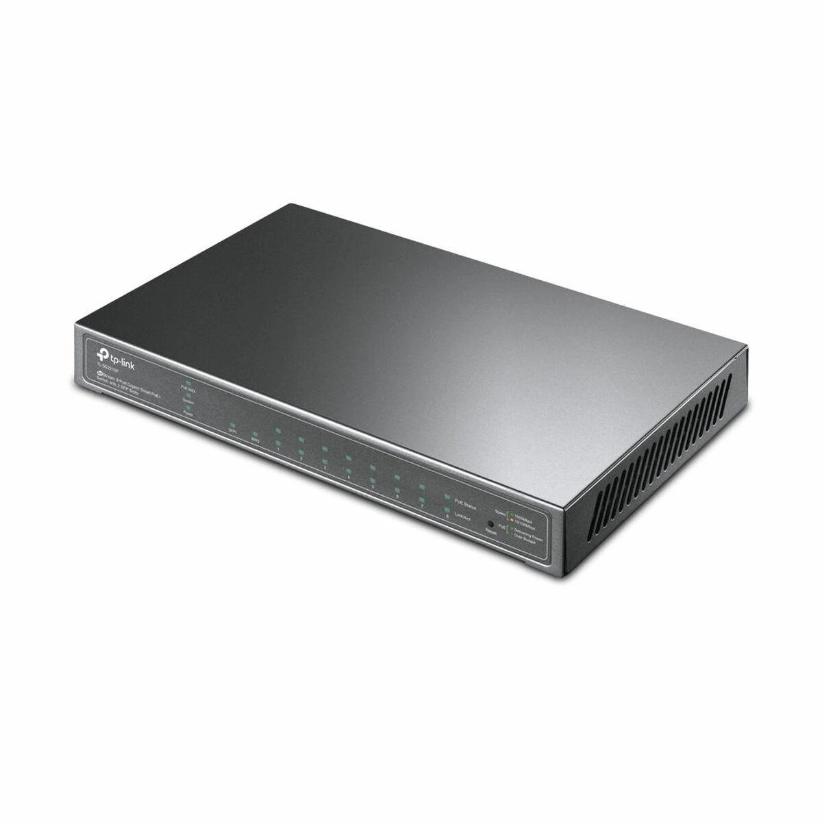 Šakotuvas TP-LINK | Jungiklis | TL-SG2210P | Tvarkomas žiniatinklis | Darbalaukis | SFP jungtys kiekis 2 | Maitinimas per Ethernet (PoE) jungtys kiekis 8 | Maitinimo tipas Išorinis | 36 mėn.
