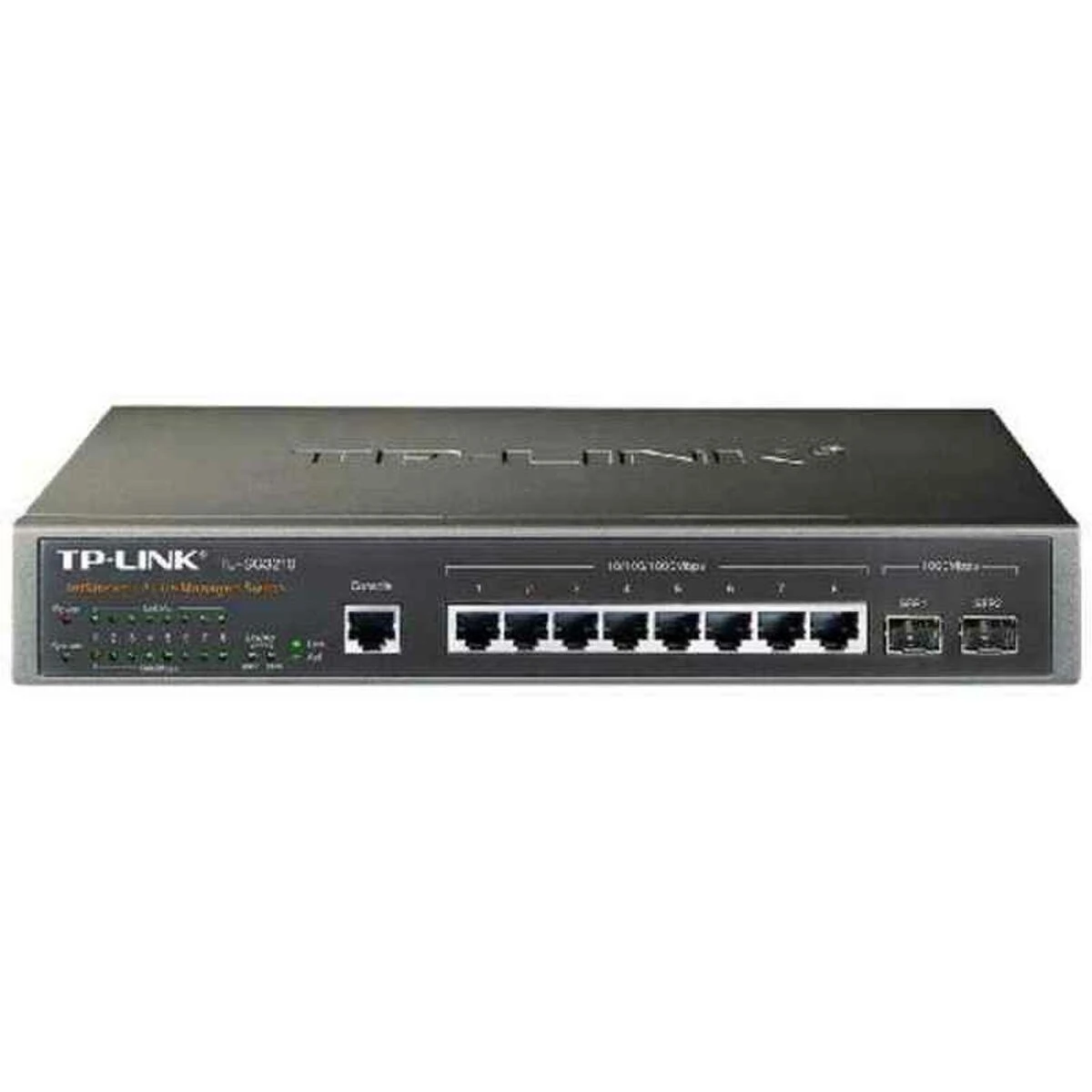 Šakotuvas Komutatorius TP-LINK Omada TL-SG3210, L2 tipo, 8x10Base-T / 100Base-TX / 1000Base-T, 2xSFP, TL-SG3210