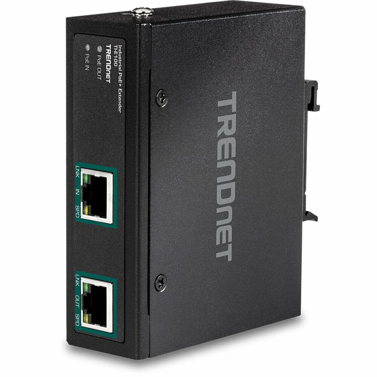 Šakotuvas TRENDnet Industrial Gbit PoE+ ilgintuvas 100m 802.3af/at
