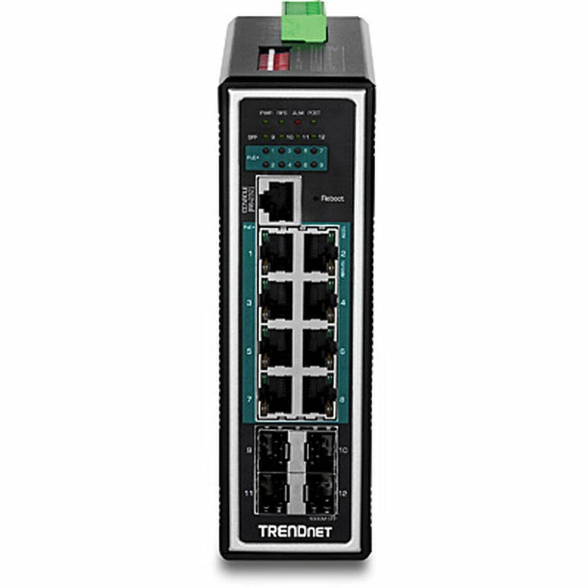 Šakotuvas TRENDnet TI-PG1284I 12 jungčių pramoninis