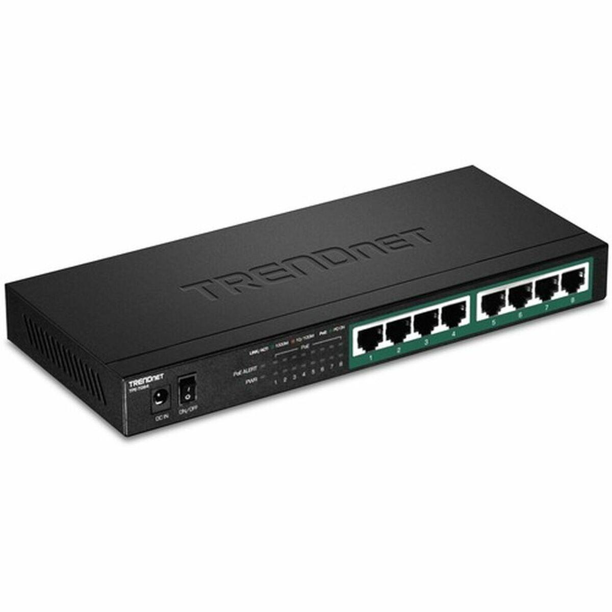 Šakotuvas Trendnet 8-PORT GIGABIT POE+ - 8-PORT GIGABIT POE+ SWITCH