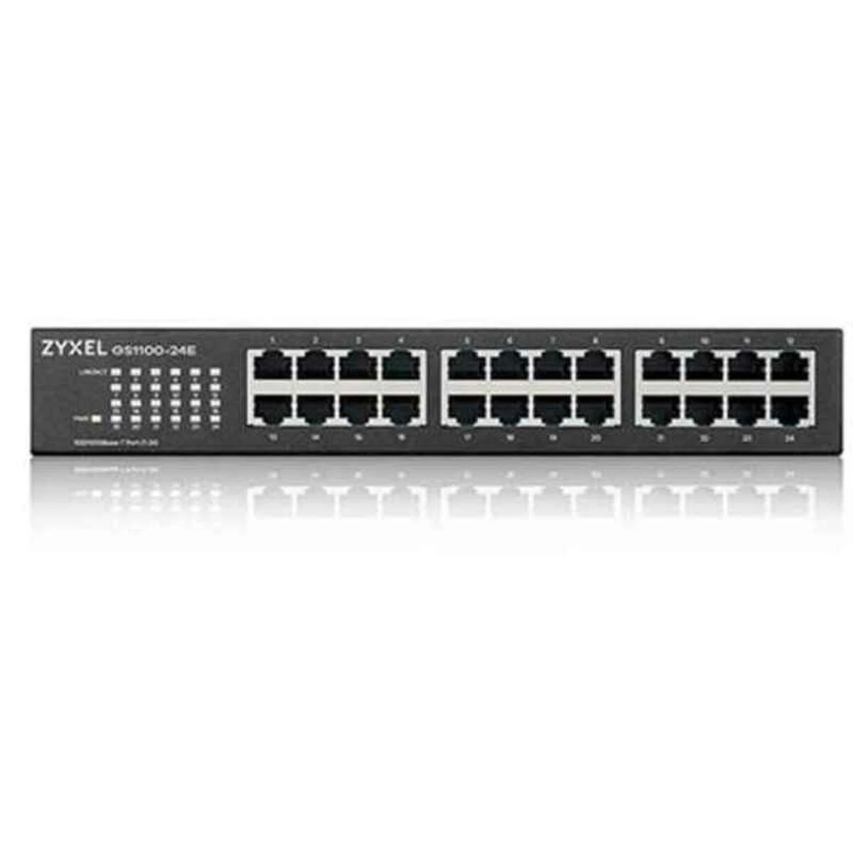 Šakotuvas ZYXEL GS1100-24E 24 PORT GIGABIT UNMANAGED SWITCH V3 (5Y WARRANTY)