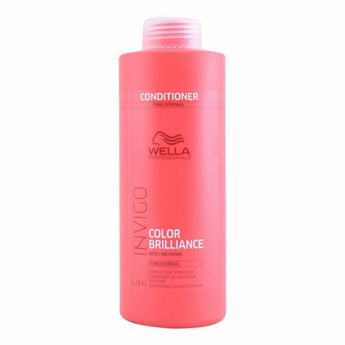 Kondicionierius dažytiems ploniems plaukams Wella Invigo Color Brilliance Fine/Normal Conditioner 1000ml