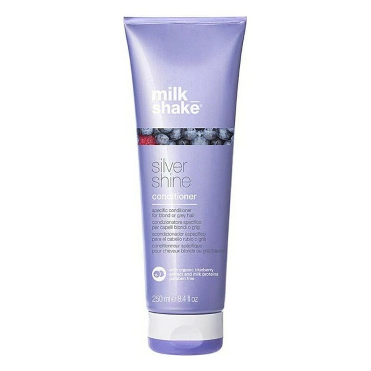Kondicionierius šviesiems, žiliems plaukams Milk Shake Sidabrinis Shine Conditioner 250ml