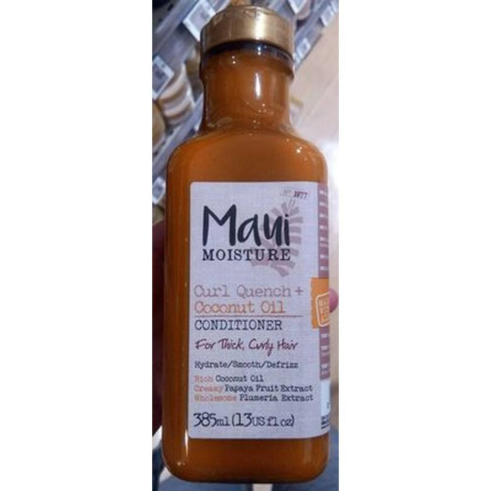 Maui Moisture Maui Coconut Oil garbanotų plaukų kondicionierius 385ml