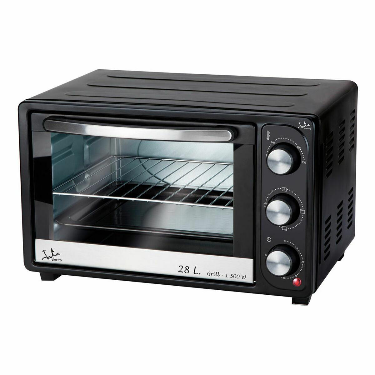 Elektrinė krosnelė Mini Orkaitė - Jata 28l Juoda 1500w Hn928