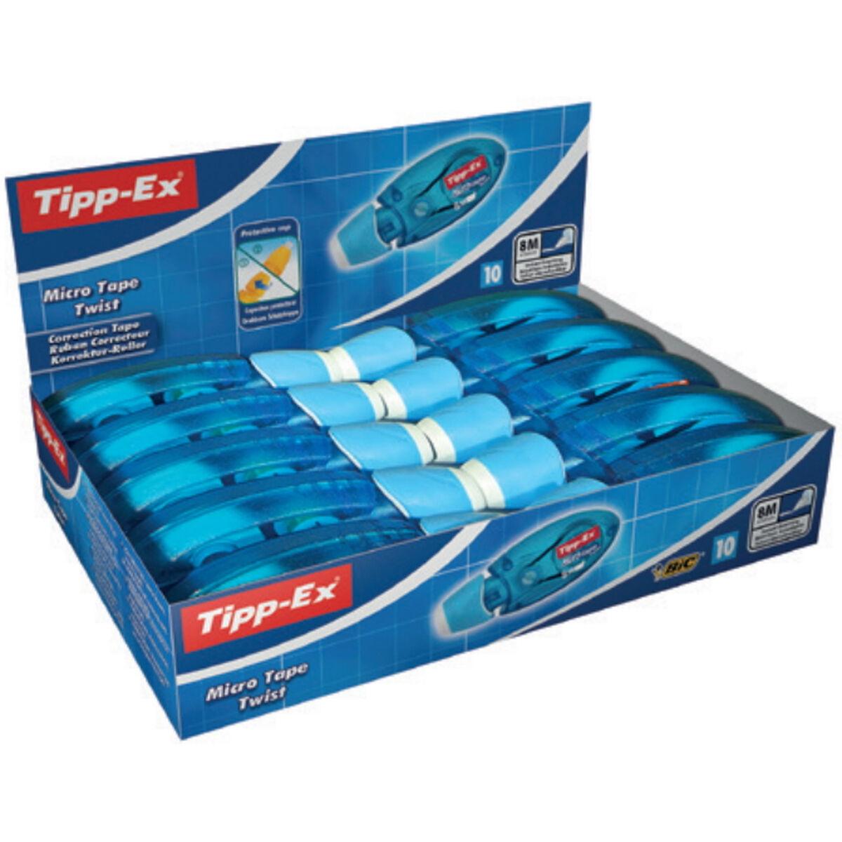 Bic Korekcinė juostelė Tipp-Ex Microtape Twist 5mm x 8m, pakuotėje 10 vnt.