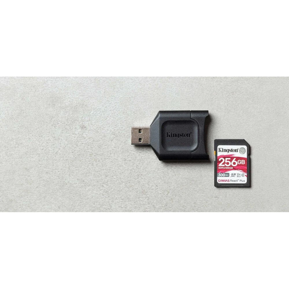 Kingston Technology MobileLite Plus kortelių skaitytuvas Juoda USB 3.2 Gen 1 (3.1 Gen 1) Type-A