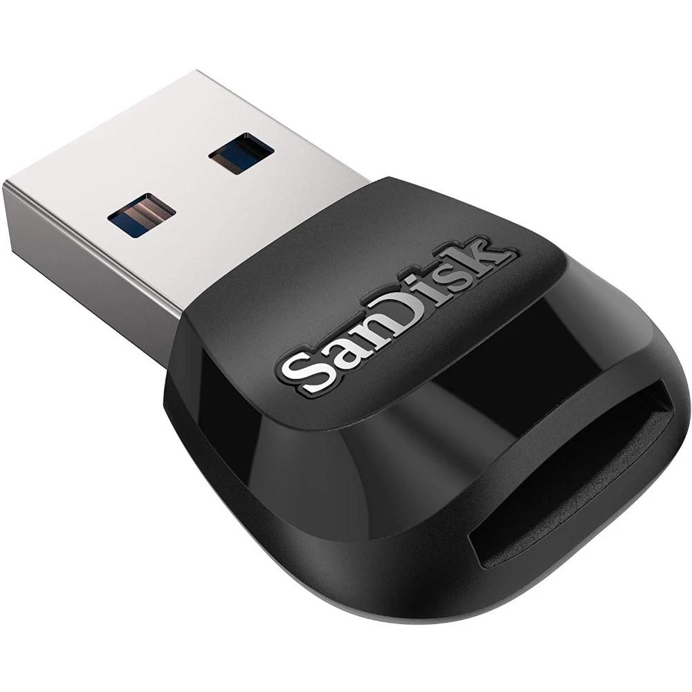 „SanDisk USB 3.0 Micro SD“ / „Micro SDHC“ / „Micro SDXC“ UHS-I skaitytuvas / rašiklis, palaikantis didesnį perdavimo greitį; EAN: 619659169039