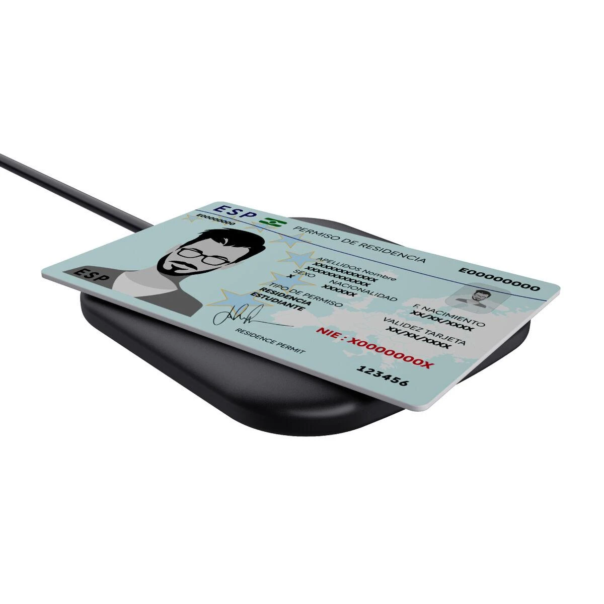 Kortelių skaitytuvas TRUST SMARTCARD 24736