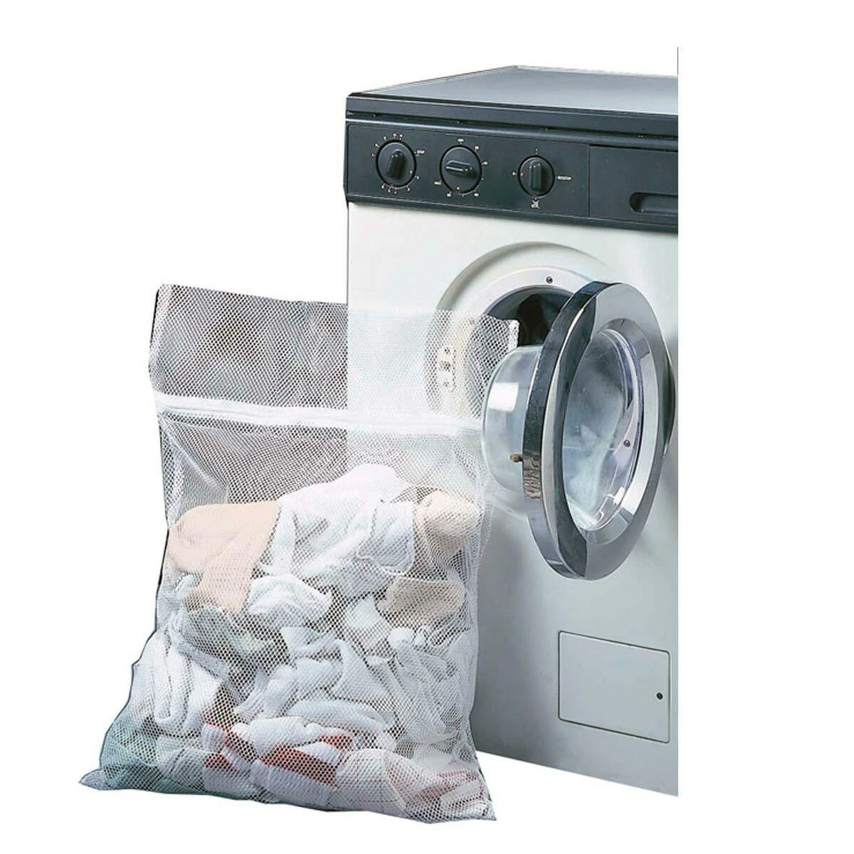 Metaltex Ultra Clean Skalbimo maišelis 2 vnt. S/M/L, tinklelis, balti
