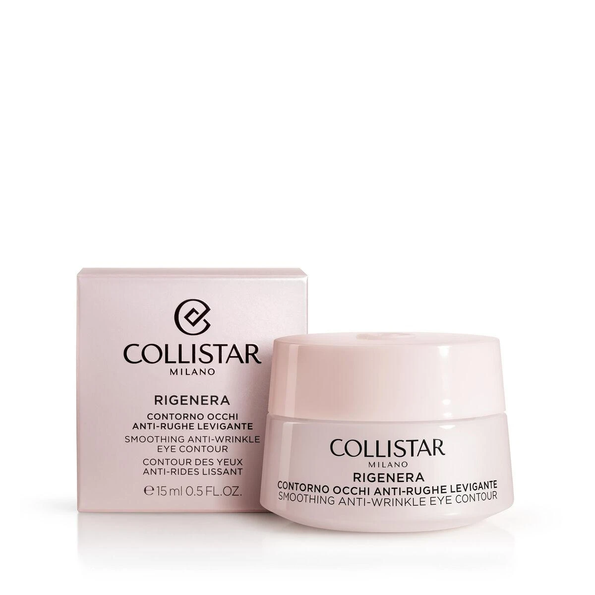 Collistar Rigenera Anti-Wrinkle Eye Contour paakių kremas 15ml