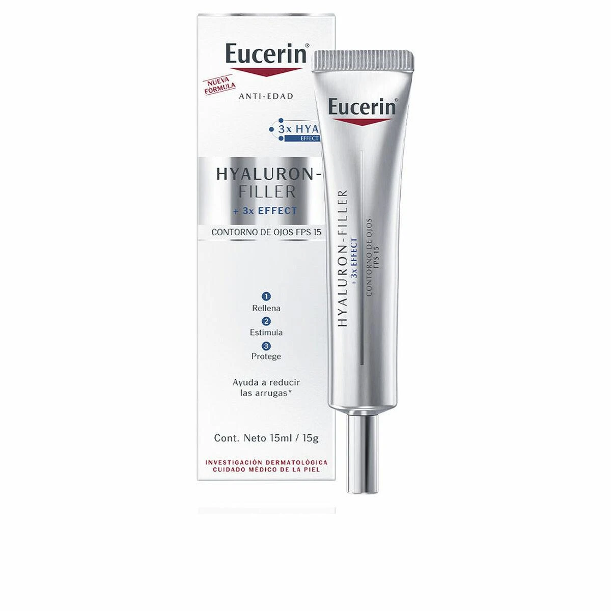 "Eucerin Hyaluron Filler" akių kremas Spf15 15ml