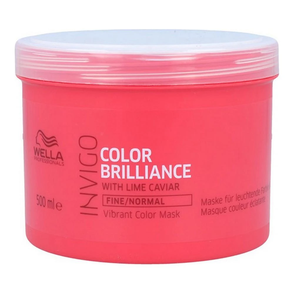 Dažytų plonų plaukų kaukė Wella Professionals Invigo Color Brilliance Fine/Normal Mask 150ml