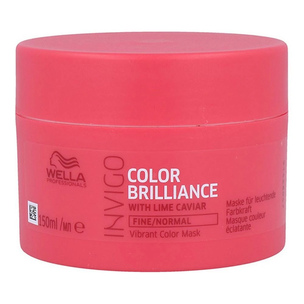 Dažytų plonų plaukų kaukė Wella Professionals Invigo Color Brilliance Fine/Normal Mask 150ml