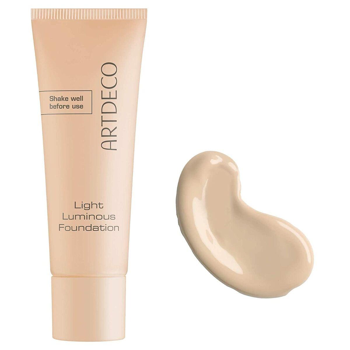 "Artdeco Light Luminous Foundation" neutralios porcelianinės spalvos makiažo pagrindas 25ml