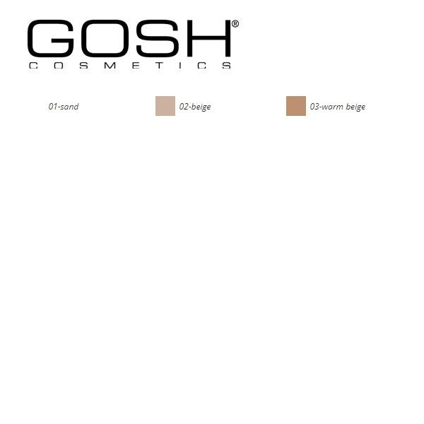 Gosh BB Kreminis 01 Sand SPF 15, 30 ml