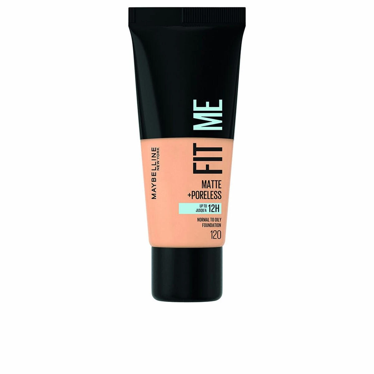 Makiažo pagrindas Maybelline Fit Me Matte+Poreless (120 Classic Ivory) 30ml