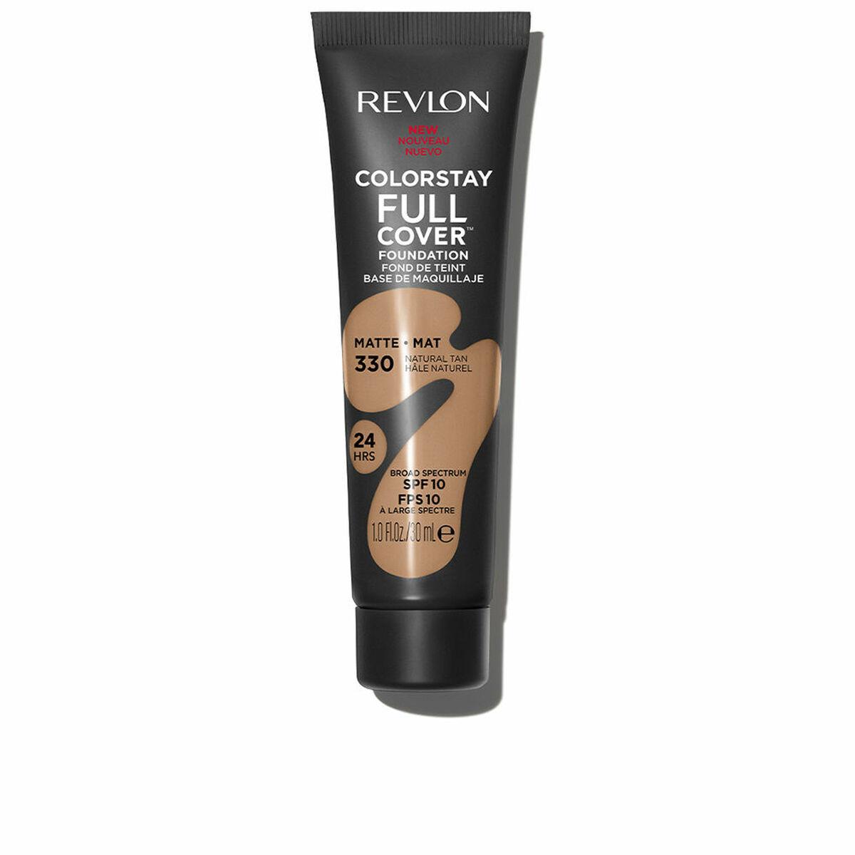 "Revlon Colorstay Full Cover Foundation 330-Natural Tan" Makiažo pagrindas 30ml