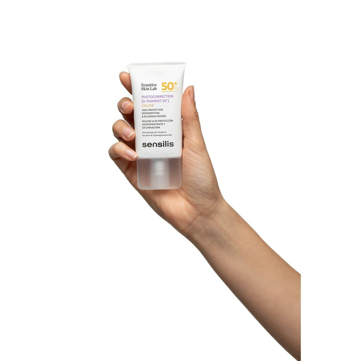 Sensilis Photocorrection D-Pigment SPF50+ Color veido kremas su atspalviu 40 ml