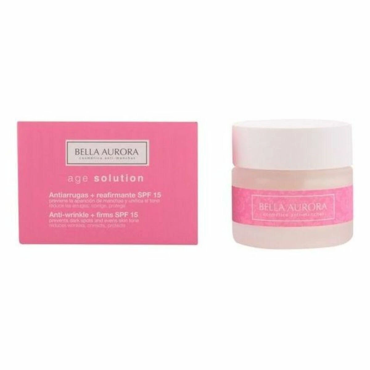 "Bella Aurora Age Solution" nuo raukšlių ir stangrinamasis Spf15 50ml