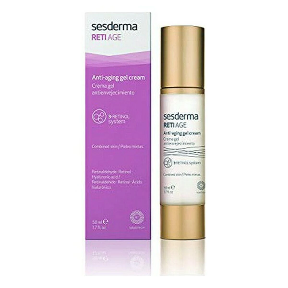Sesderma Reti-Age Gel Kreminis gelinis kremas, 50 ml