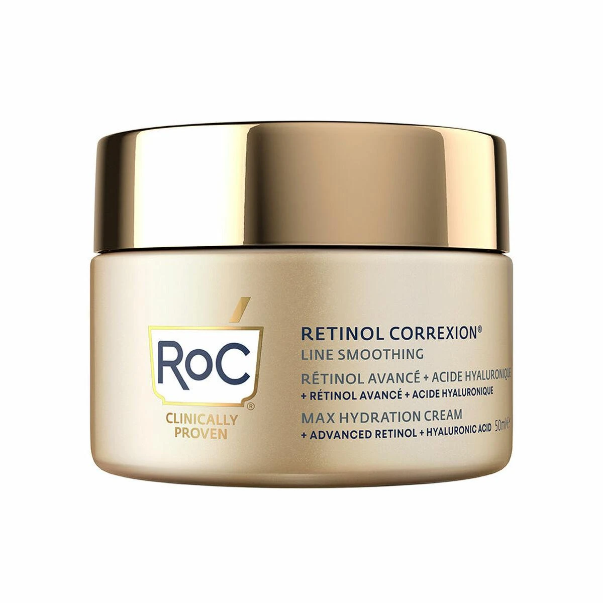 RoC Retinol Correxion Line Smoothing Max Hydration kreminis, 50 ml