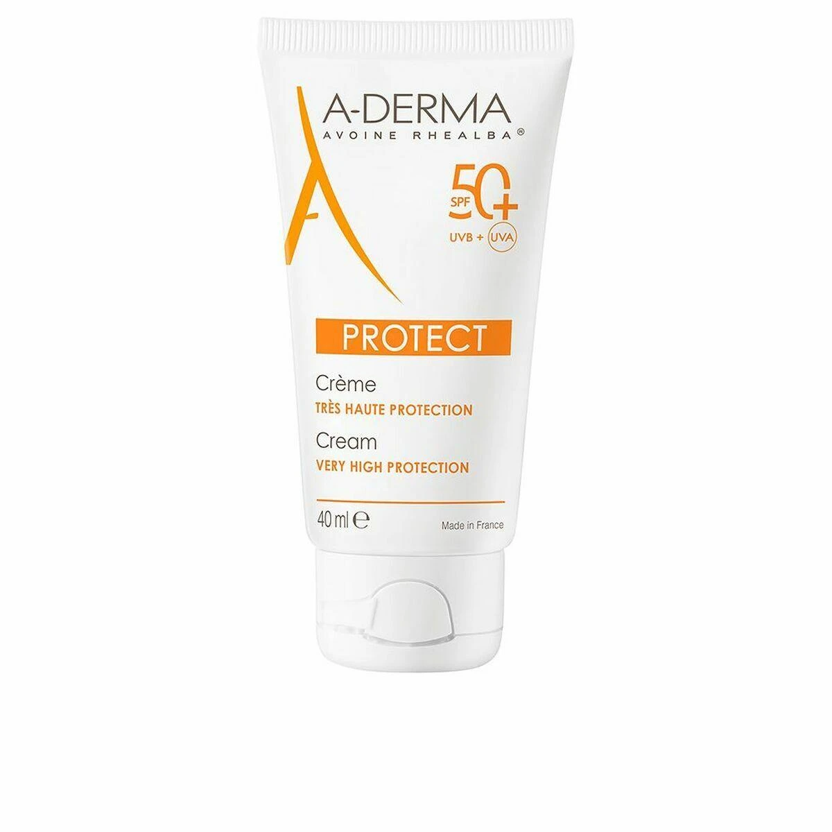 "A-Derma Protect" labai aukštos apsaugos nuo saulės kremas Spf50 + 40ml