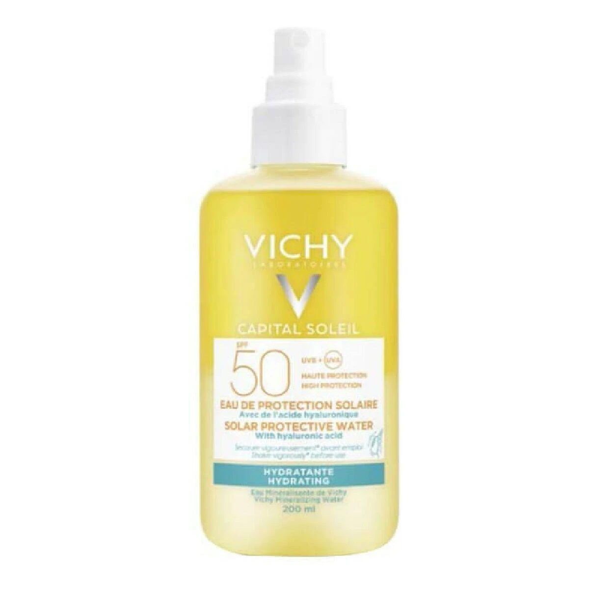L'Oreal "Vichy Capital Soleil" drėkinamasis vanduo saugantis nuo saulės SPF50 200ml