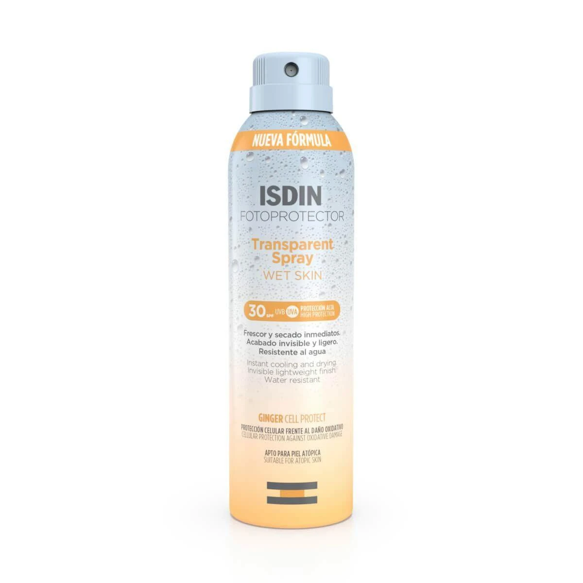 "Isdin FotoProtector" skaidrus purškiklis drėgnai odai 30Spf 250ml