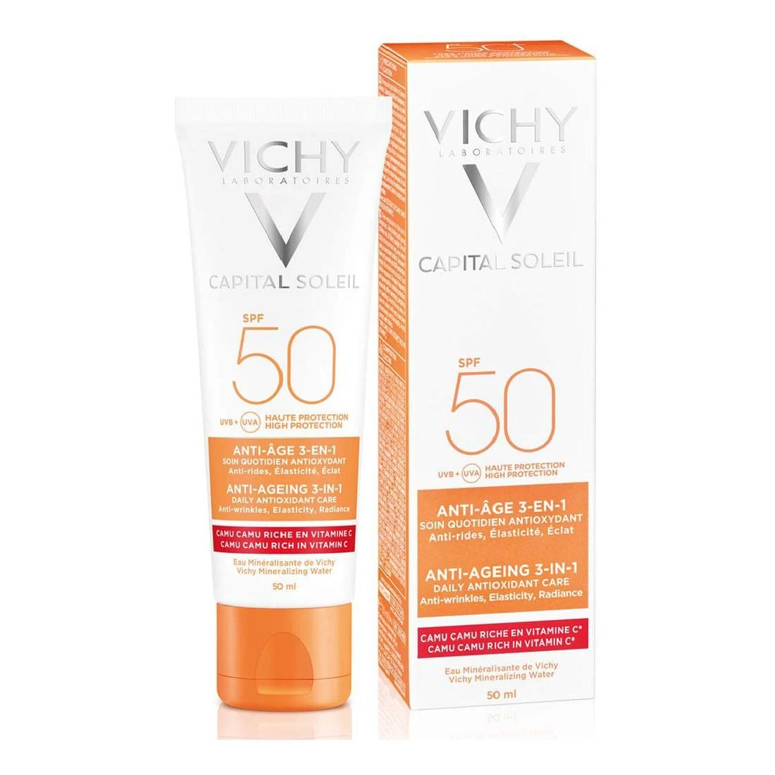 Vichy veido kremas nuo raukšlių su spf50 50ml
