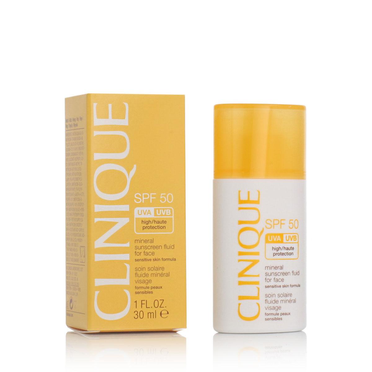 Clinique Sun Mineral Sunscreen Fluid For Face SPF 50 veido apsauga nuo saulės, 30 ml