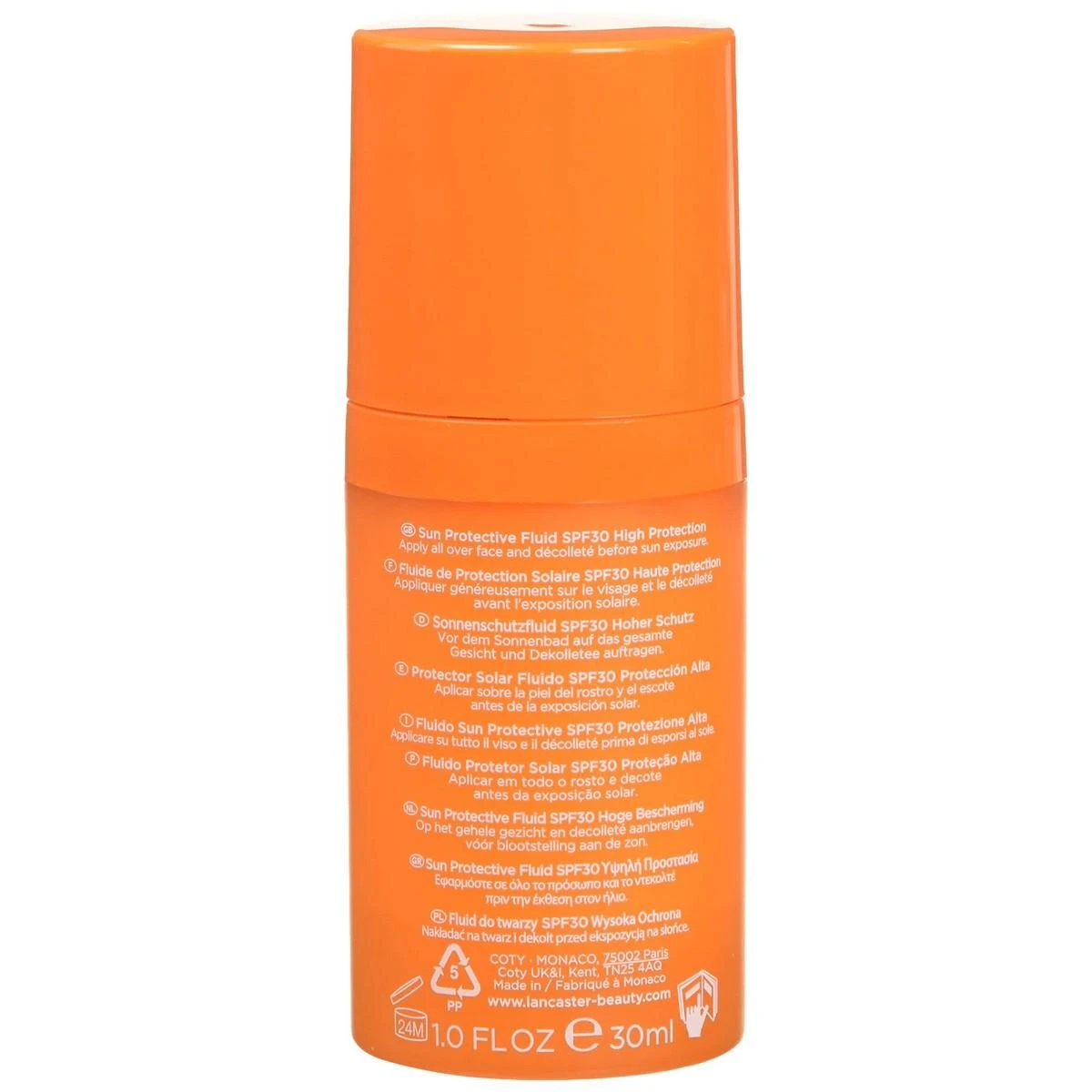 Lancaster Sun Beauty Fluid veido odos apsauga su Spf30 30ml