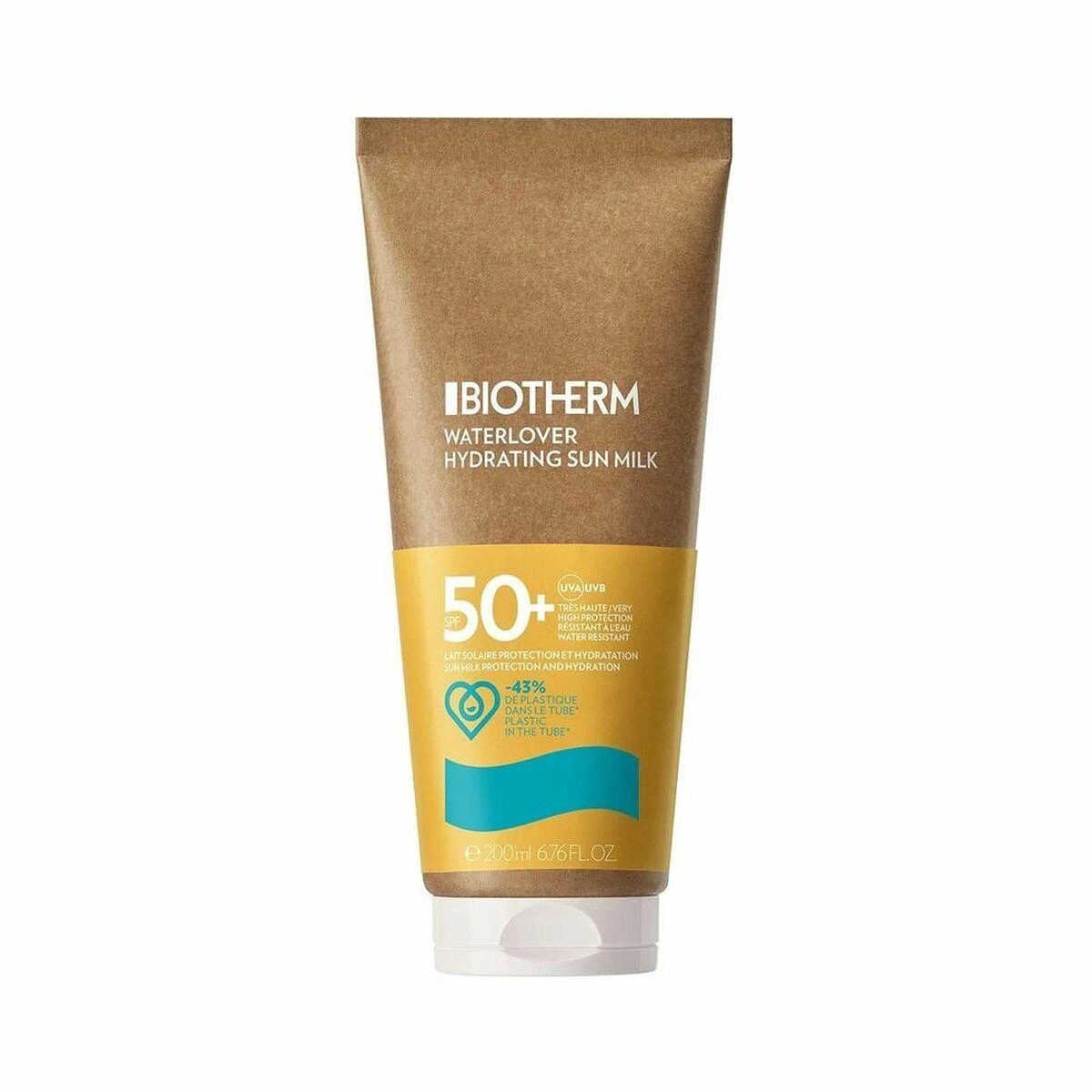 Biotherm Waterlover Hydrating Sun Milk Tube SPF50+, 200 ml