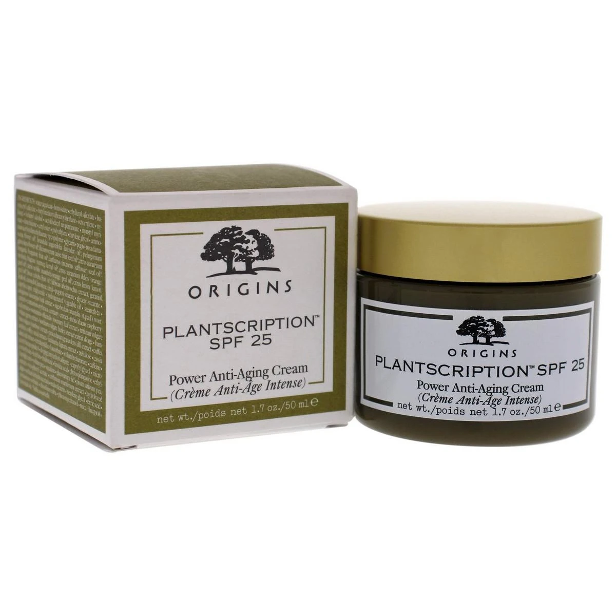 Origins Plantscription Power Anti-Aging Kreminis SPF 25 senėjimą lėtinantis kremas, 50 ml