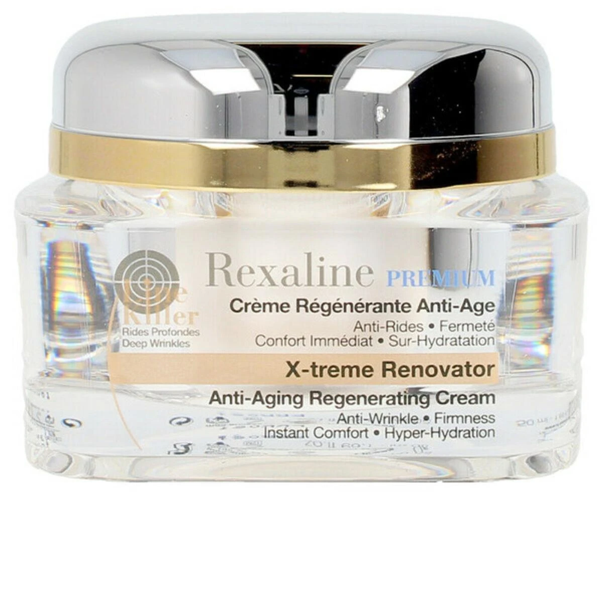 Rexaline Premium X-Treme Renovator Line Killer Anti-Aging Regenerating Kreminis, 50 ml