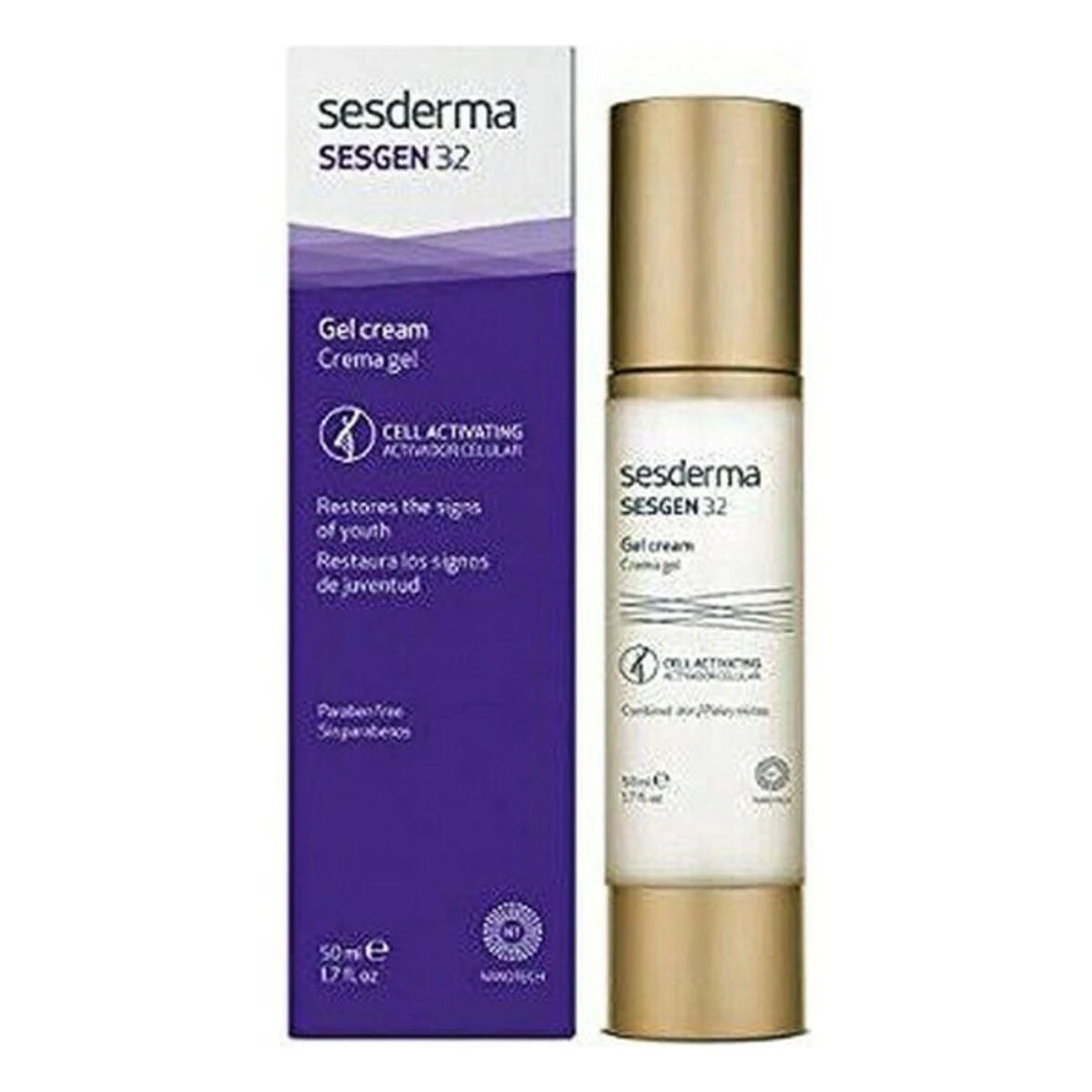 Sesderma Sesgen 32 ląsteles aktyvuojantis gelinis kremas, 50 ml