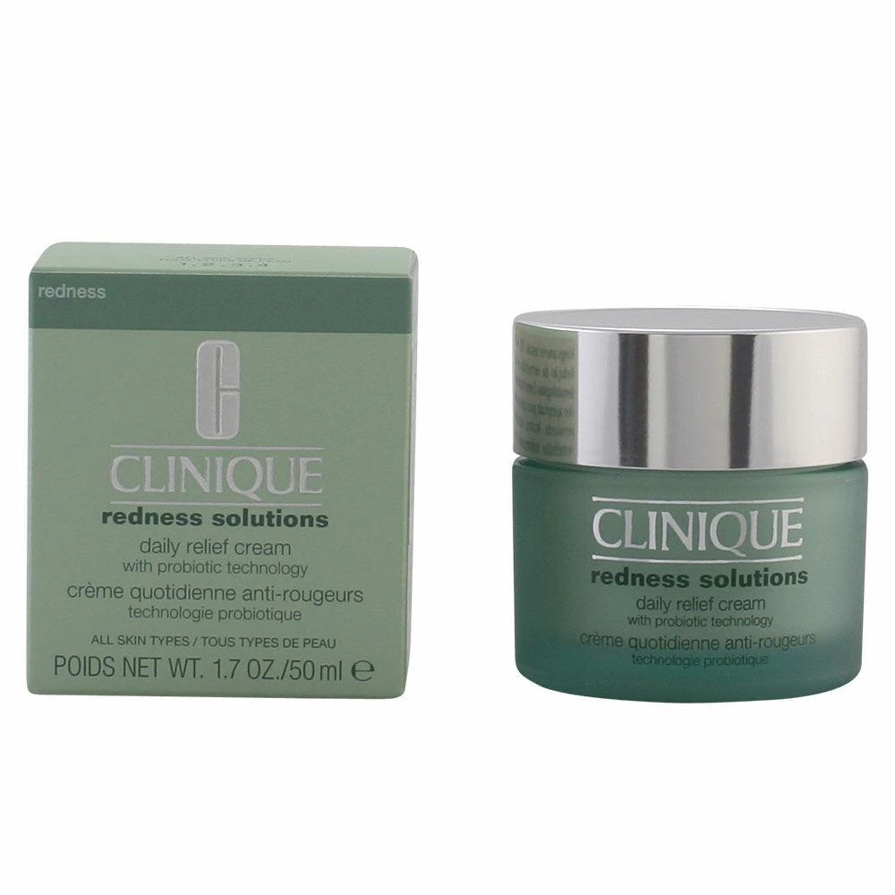 Clinique Redness Solutions Daily Relief Kreminis veido kremas raustančiai odai, 50 ml
