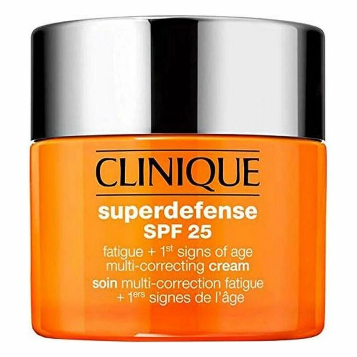 „Clinique Superdefense Broad Spectrum SPF25“ daugiafunkcis korekcinis kremas nuo nuovargio ir pirmųjų amžiaus požymių, 50 ml