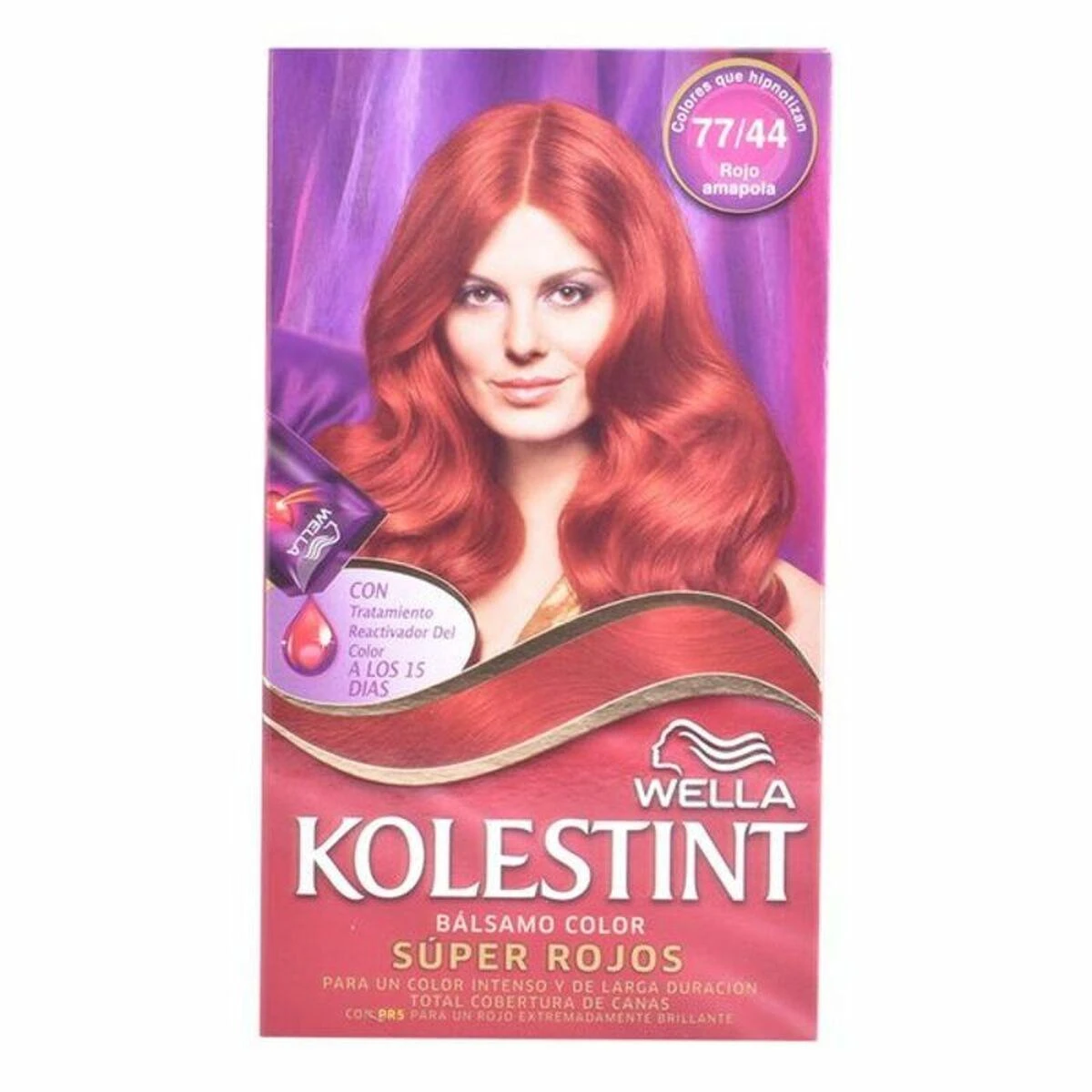 "Wella Kolestint Color Balm" 4,66 rudos spalvos plaukų dažai