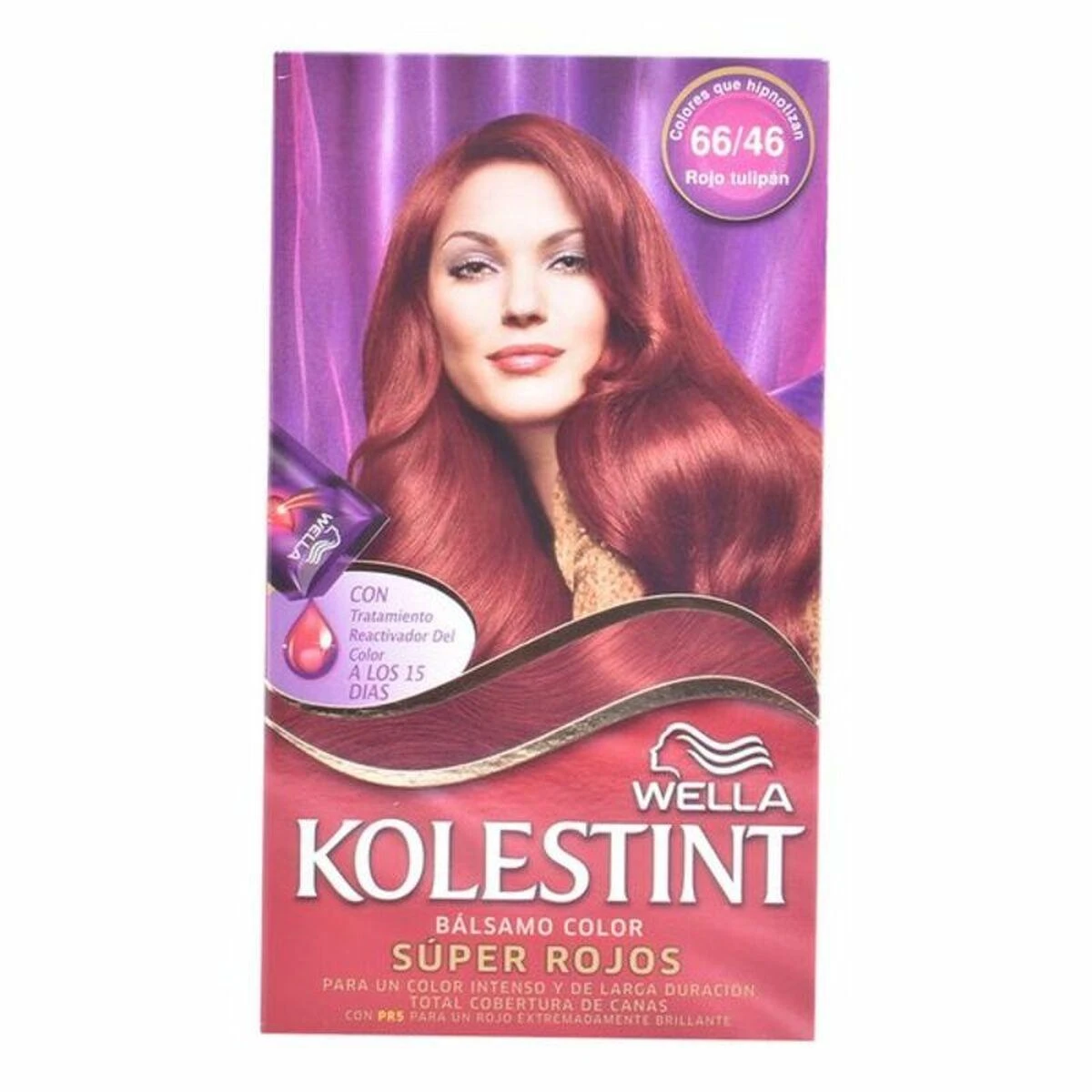 "Wella Kolestint Color Balm" 4,66 rudos spalvos plaukų dažai