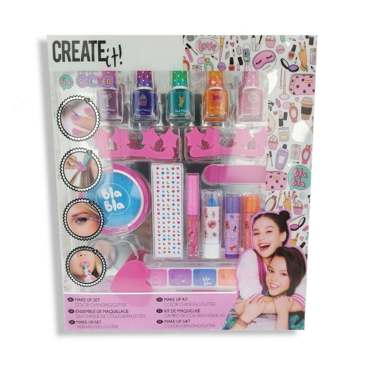 Create It Canenco Canenco Susikurk! Make- up ir brocade manikiūro rinkinys