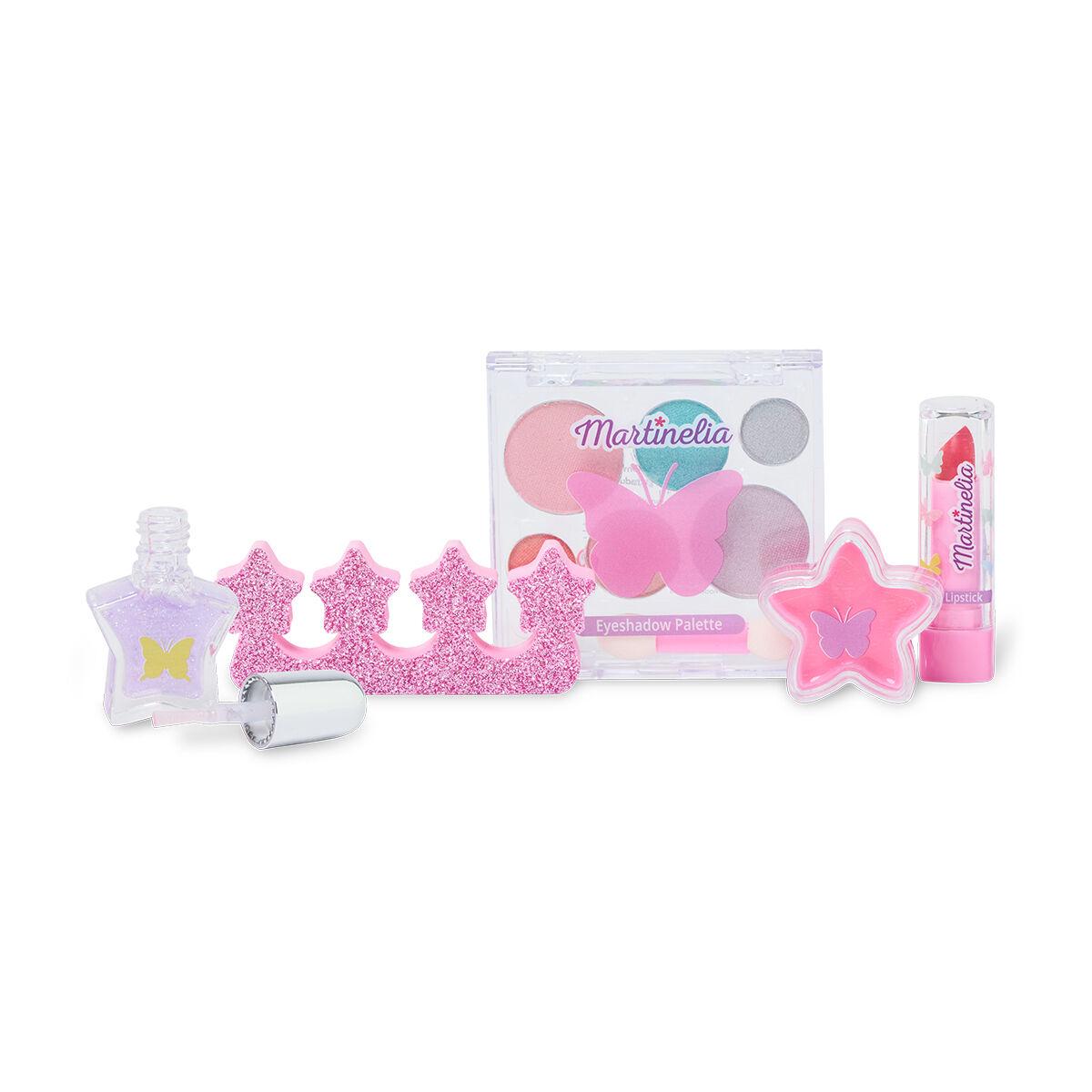 Martinelia Shimmer Wings Bagpack And Beauty Set vaikiškos kosmetikos rinkinys kuprinėje