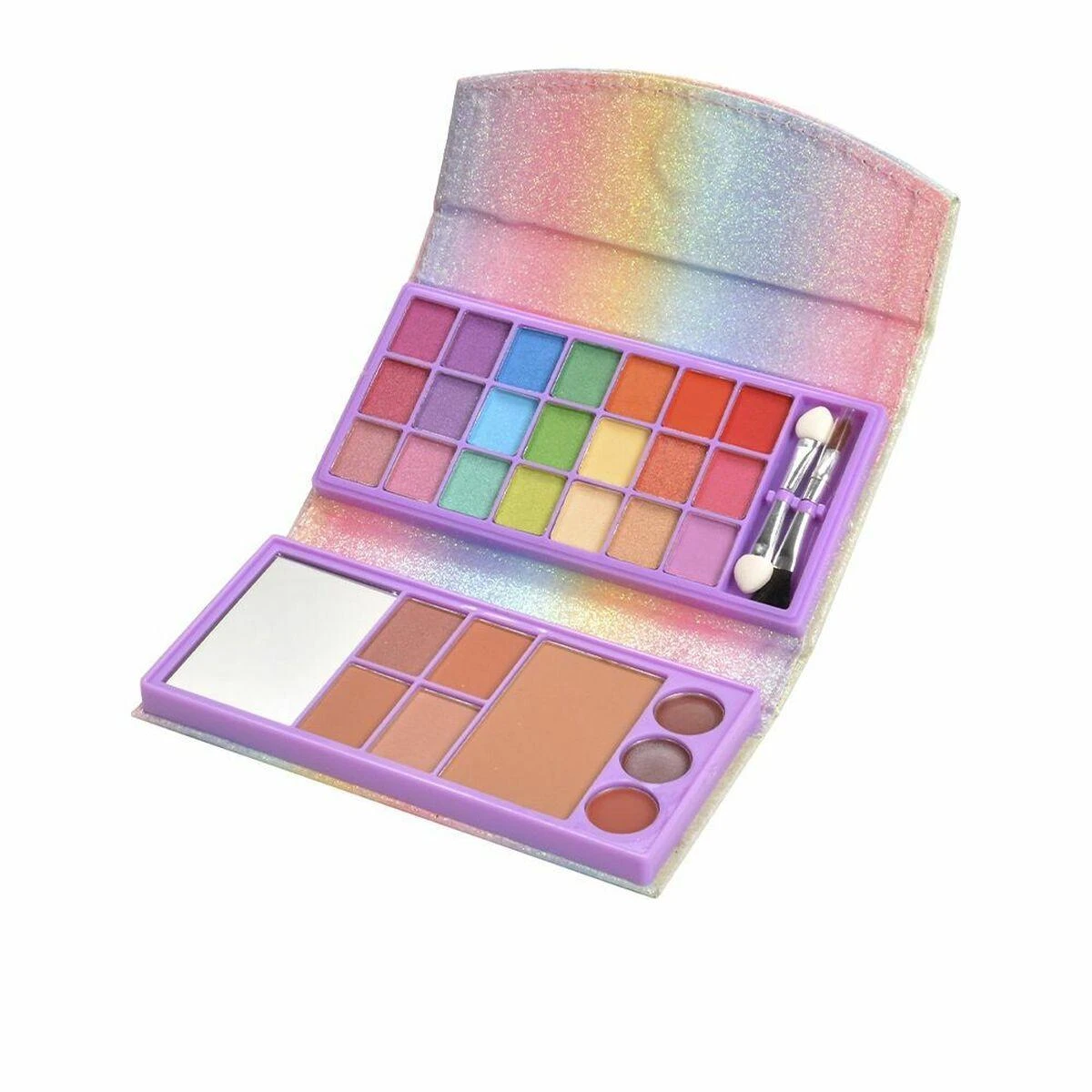 Martinelia Shimmer Paws Makeup Wallet vaikiškos dekoratyvinės kosmetikos paletė piniginėje
