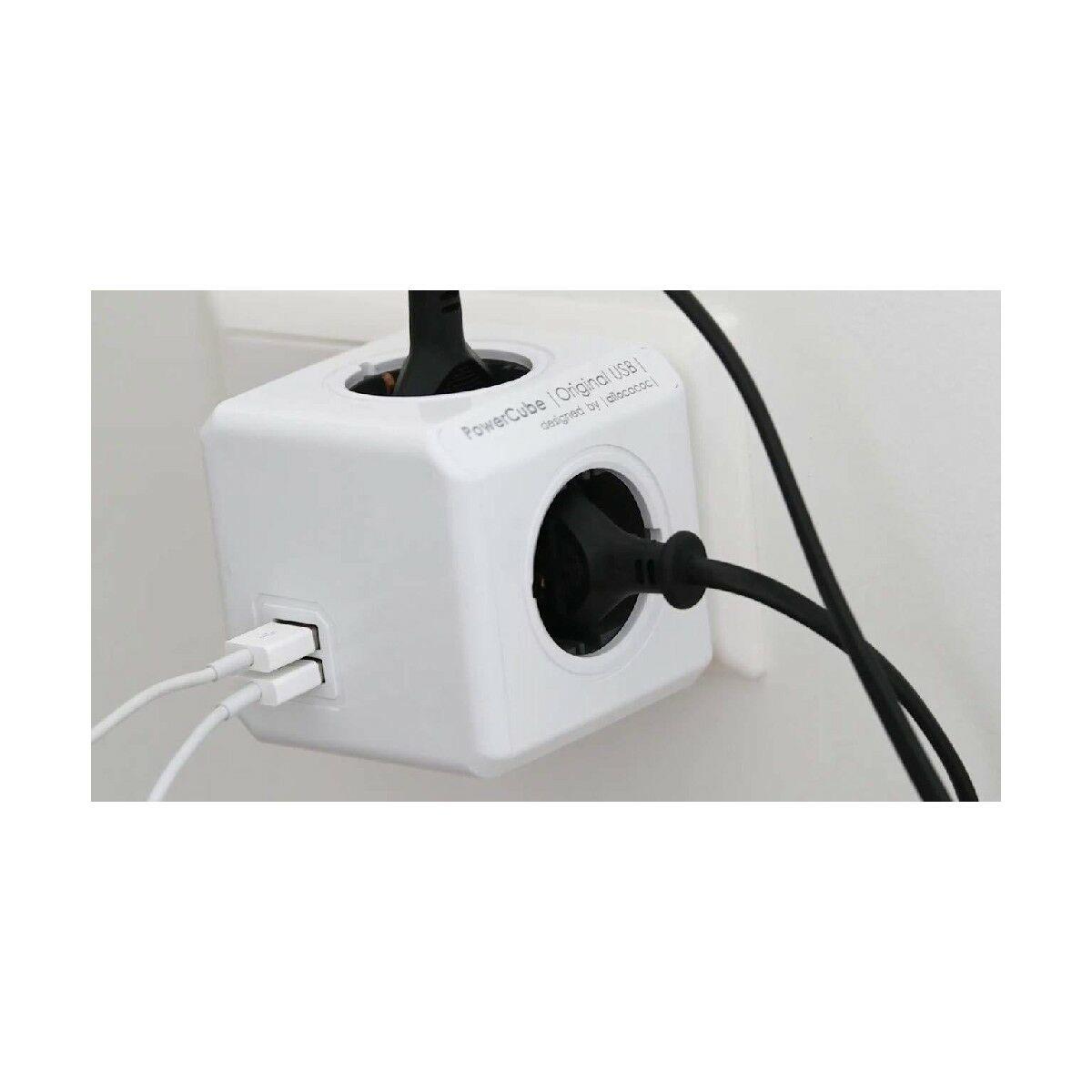 Allocacoc "PowerCube Original USB" Raudona