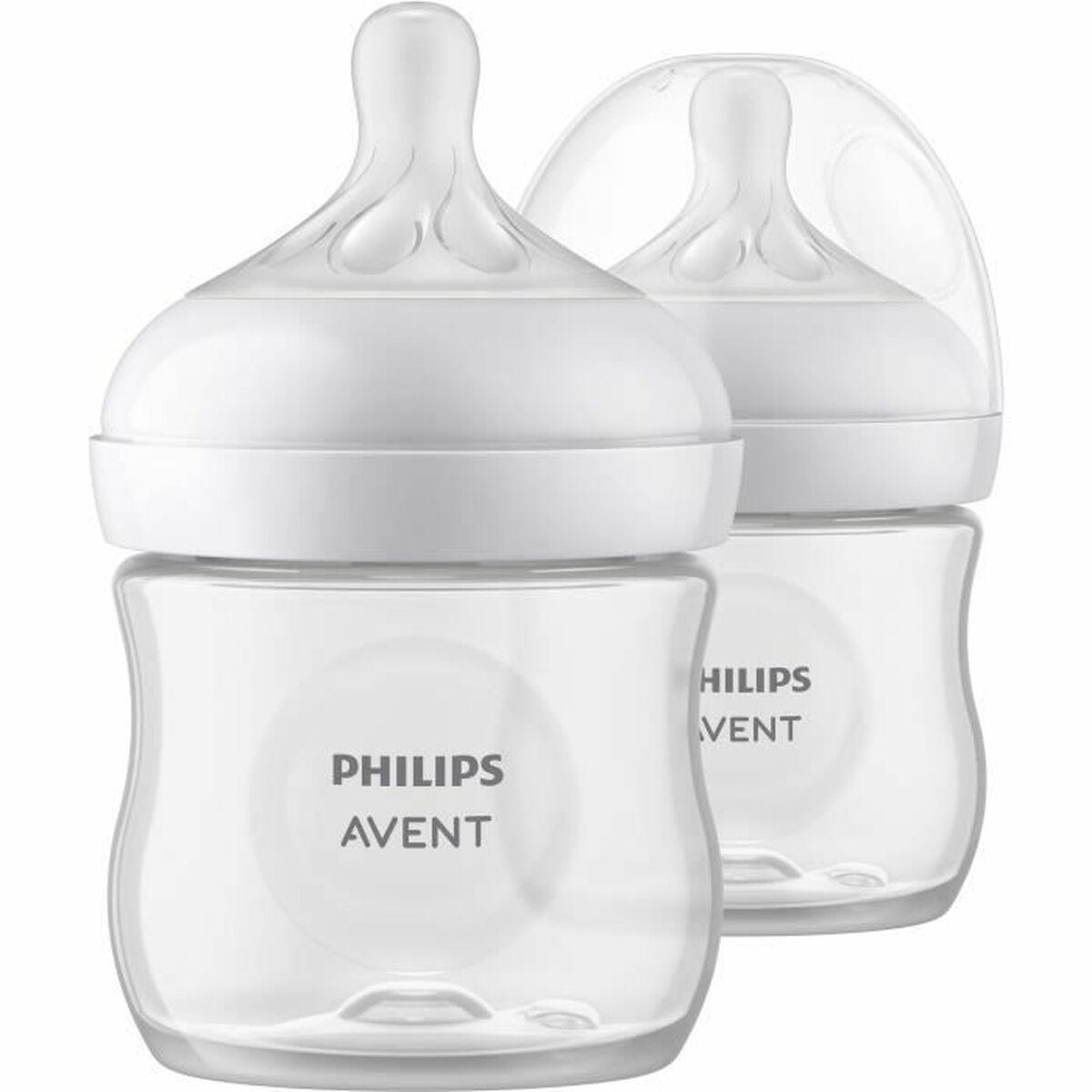 PHILIPS AVENT NATURAL RESPONSE BUTELIUKŲ RINKINYS , 125 ML, 0 MĖN.+, 2 VNT., BALTA