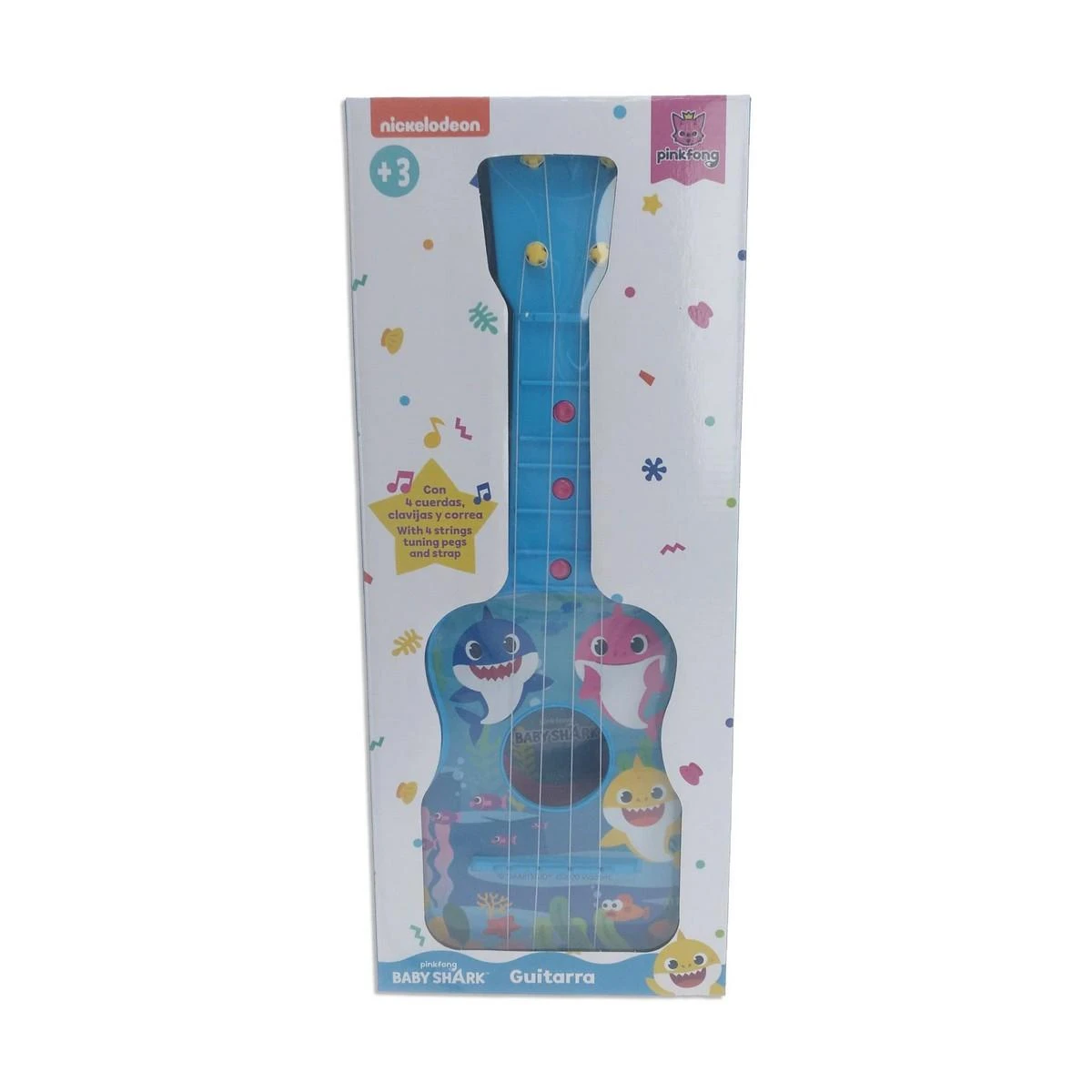 REIG vaikiška gitara „Baby Shark“ Mėlyna